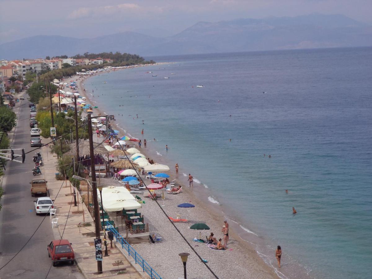 Antonios Rooms Akrata Bagian luar foto